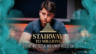 Petrangelo, Foxen, Schindler, and Winter Battle at Stairway to Millions $25,000 Final Table