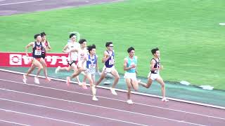 [4k]男子800m　決勝　日本選手権2022