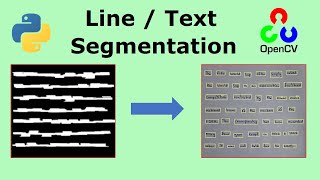 Line, word segmentation with OpenCV Python | Tutorial | Computer Vision