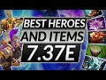 Best Heroes and Items in Patch 7.37e - Dota 2 Meta Update Guide