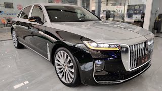 2022 HONGQI H9 Two Toner Black and White Color | Exterior and Interior Walkaround