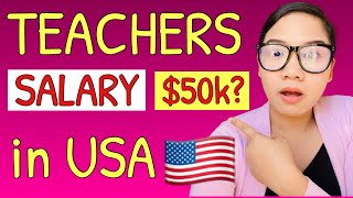 Salary of Teachers in the USA | EXPENSES and COST OF LIVING of Teachers in the USA