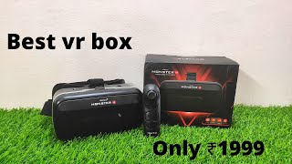 Irusu Monster VR Headset with Remote Controller unboxing and review by technical Pandit