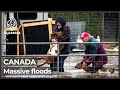 Thousands remain stranded by massive floods in western Canada