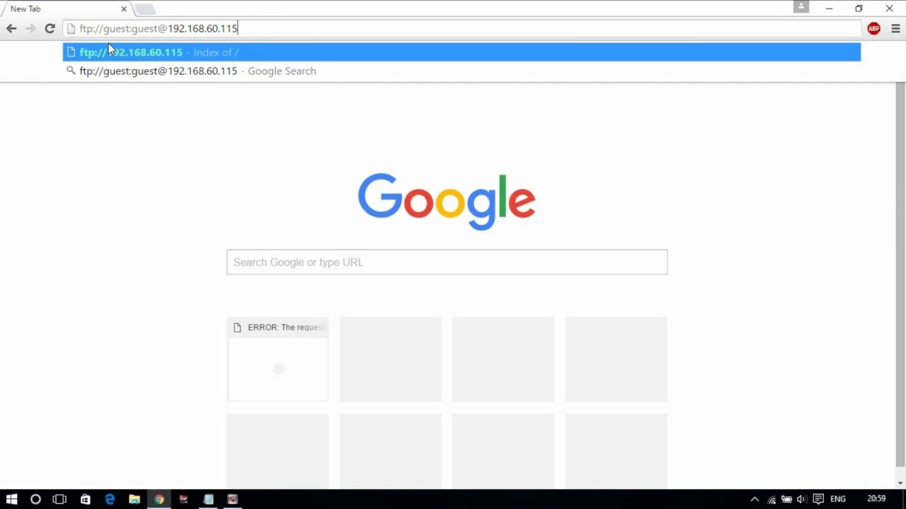 Google Chrome Ftp Server Feetfl