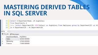 51 Mastering Derived Tables in SQL Server