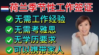 (Eng Subs) 荷兰 | 带家人来体验6个月的荷兰生活和工作 | Seasonal Work Permit