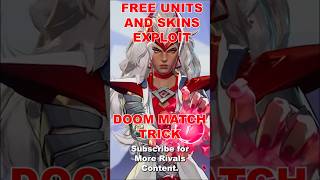 Marvel Rivals: NEW Doom Match EXPLOIT For FREE Units and Skins #freerewards #marvelrivals