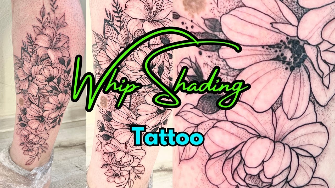 Whip Shading Tattoo In Real Time No Time Lapse Real Process
