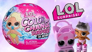 {ASMR} L.O.L. Surprise! Color Change Lil Sis Unboxing