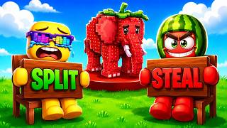Split or Steal Brainrots in Roblox