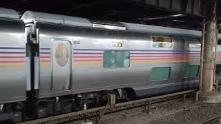 [空笛あり]JR東日本E26系+EF81形99編成寝台特急カシオペア上野駅(JU02)発車