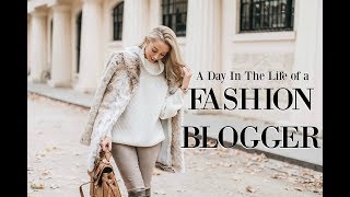 A Day in the Life of a Fashion Blogger // My 9-5 Routine   // Fashion Mumblr AD