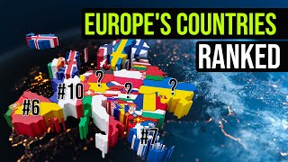 Europe's 44 Countries Ranked | Kore Travel Video