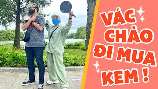 Thử Thách: Mang Chảo đi mua kem!!! | Tiểu Màn Thầu