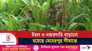 যে কারণে মেহেরপুর সীমান্তে নজরদারি বাড়িয়েছে বিজিবি | Meherpur Border | BGB | Independent TV