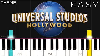 Universal Studios Theme | EASY Piano Tutorial