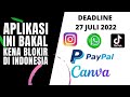 KOMINFO ANCAM BLOKIR WHATSAPP, INSTAGRAM, HINGGA TIKTOK 3 HARI LAGI, INI PENYEBAB UTAMANYA