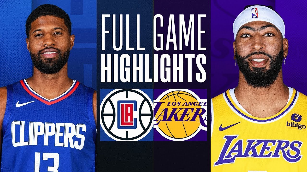 LA Lakers Vs LA Clippers Full Game Highlights | Jan 23 | NBA Regular ...