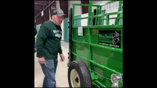 Portable Loading Chute - High-Low Portable Loading Chute Real Tuff Livestock Equipment