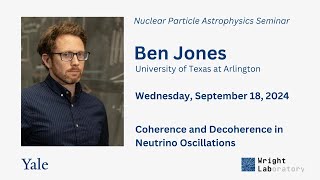 Yale Wright Lab NPA Seminar: Ben Jones, UT Arlington