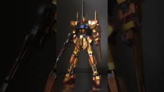 【ガンプラ塗装】百式  グラデーション塗装  #shorts #百式 #シャア