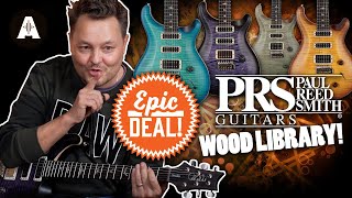 EPIC DEAL! Save £1200 on PRS Wood Library Satin Finish Guitars!