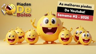 Compilado de piadas semana 02/2025.As melhores piadas animadas em 3D do Youtube!