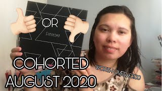 #UNBOXING COHORTED AUGUST 2020 | IS IT WORTH TO SUBSCRIBE? | WORTH OVER £200 | UNBOXINGWITHME