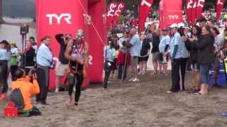 2013 Ironman CDA Pro Race Highlights, Ben Hoffman & Heather Wurtele Win