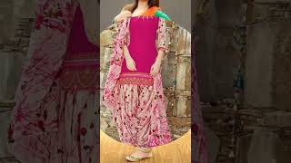 #simple and beautiful #Patiyala suit design #shorts #trending