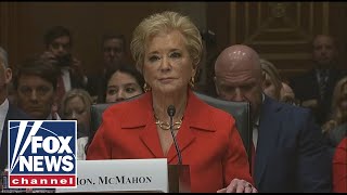 Trump nominee Linda McMahon grilled over dismantling the Education Department