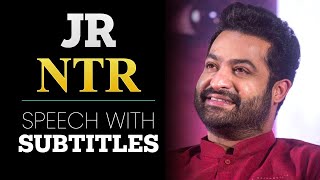 English Speech | JR NTR: RRR Pre-Release Event | By speeches with subtitles