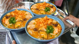 Ngon rẻ bánh canh cua xé nước lèo thơm lừng gạch cua chất lượng tuyệt vời, ăn phải húp sạch tô