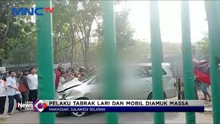 Lari Usai Tabrak Warga, Pengemudi Mobil Mewah di Makassar Diamuk Massa #LintasiNewsMalam 18/08