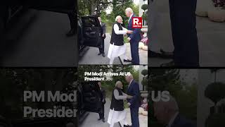 PM Narendra Modi Arrives At US President Joe Biden's Home In Delaware