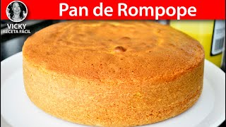 Pan de Rompope | #VickyRecetaFacil