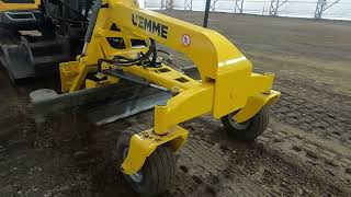 Mecalac MCR6 Excavation of a warehouse