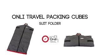 Onli Travel Packing Cubes: Suit Folder