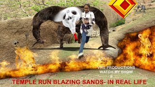 Temple Run Blazing Sands- In Real Life || VFX Breakdown || VRG Productions