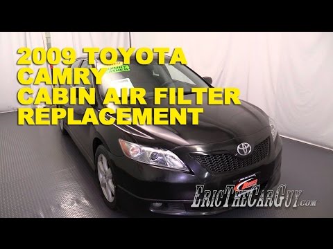 2006-2011 Toyota Camry Cabin Air Filter Replacement -EricTheCarGuy 2006-2011 Toyota Camry Cabin Air Filter Replacement -EricTheCarGuy
