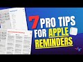 🔥 Unlock the Power of Apple Reminders   7 Expert Tips! 🚀