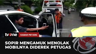 Menolak Ditertibkan, Sopir Adu Mulut dengan Polisi | Kabar Petang tvOne