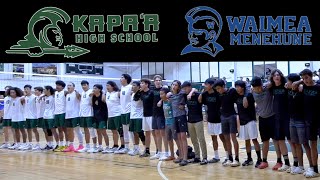 Kapaa HS Warriors Volleyball VS Waimea HS Menehune 4-28-23 LIVE