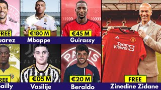ZIDANE TO MANCHESTER UNITED ALL CONFIRMED TRANSFERS NEWS WINTER 2024, GUIRASSY TO UNITED 🔥, MBAPPE