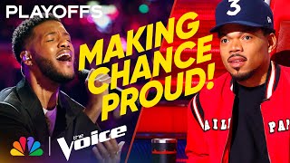 Ray Uriel Performs "Essence" by Wizkid ft. Tems | The Voice Playoffs | NBC