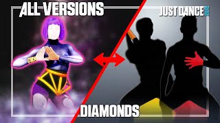 JUST DANCE COMPARISON - DIAMONDS | CLASSIC X SEATED DANCE