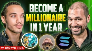 How Krypto King Became A Crypto Millionaire in 1 Year [The 20x Strategy]