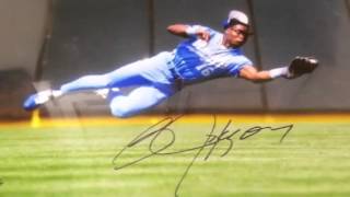 Bo Jackson Signed Kansas City Royals 16x20 Baseball Photo Jackson Hologram