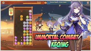 Immortal Combat: Keqing (Full-Force Faceoff) - Springtime Charms Event - Genshin Impact V5.3